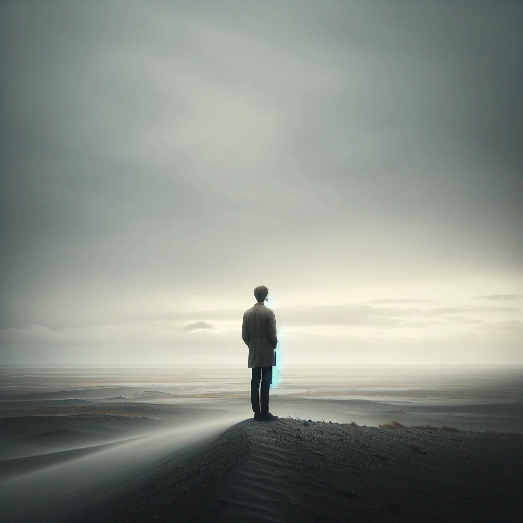 ChatGPT 생성 이미지. 제목: Loneliness and perspective-taking / empathy